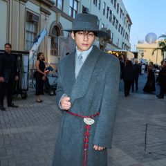 V Suits Up for Vogue World 2025