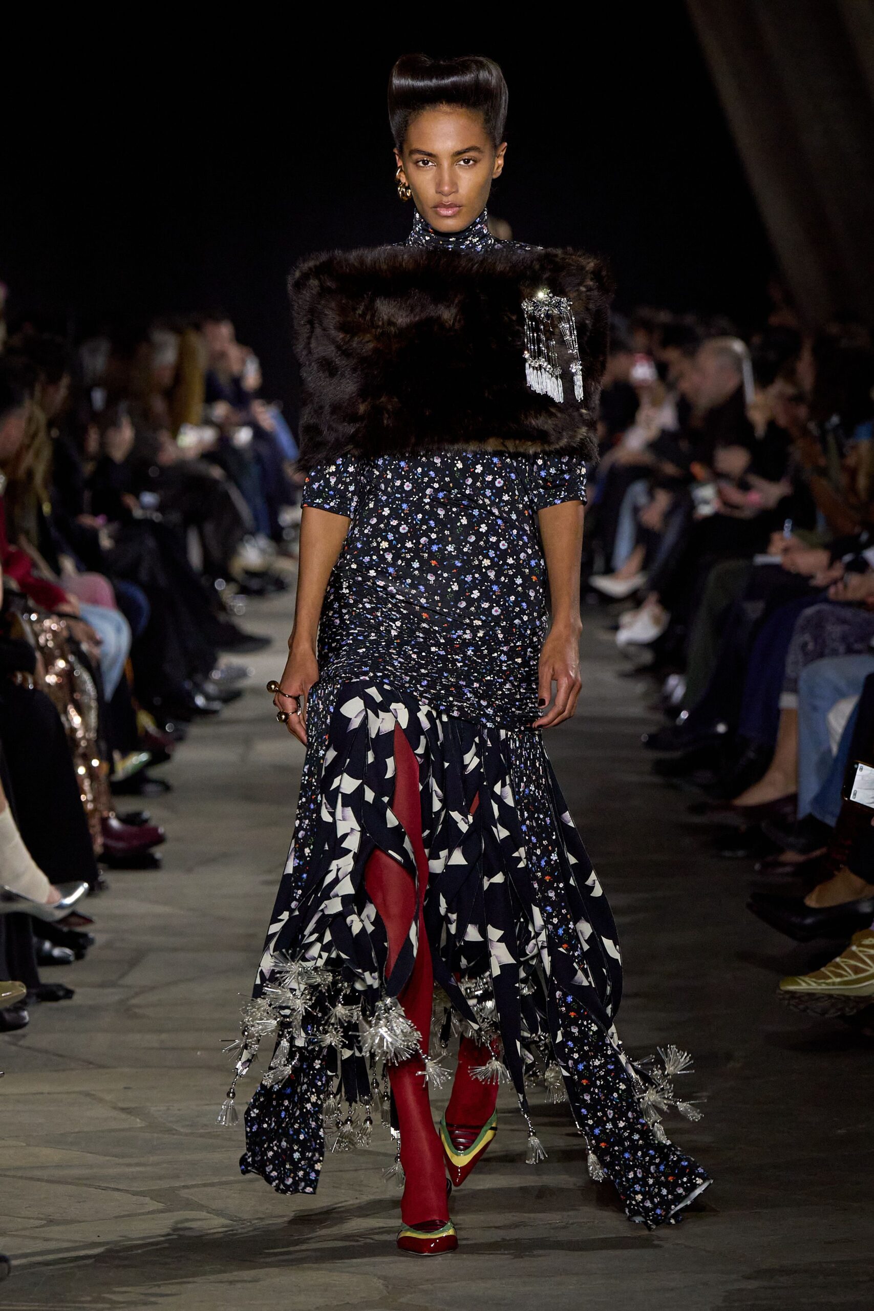 Did Grandmother Know Best? Designers Reimagined 1950s Stoles and Shrugs for Fall