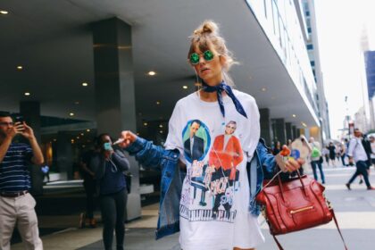 What to Wear to Coachella? Pull Out Your Favorite Band Tee Like Our Street Stylers