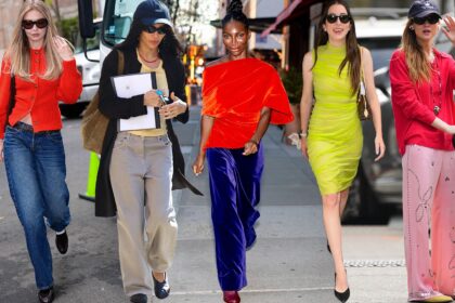 How to Wear Color, According to Celebrities | Vogue