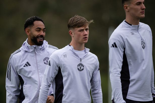 Two Man Utd stars praised by ‘Mini David Beckham’ for helping next generation