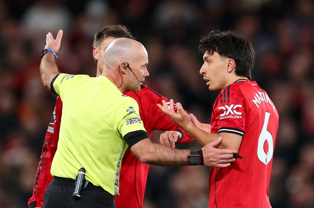 Lisandro Martinez sent off for HAIR PULL as Gary Neville gives blunt verdict