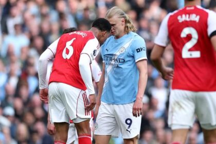 Erling Haaland sends message to Gabriel after ‘headbutt’ controversy – ‘I won the battle’