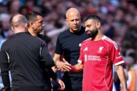 Liverpool manager Arne Slot gives worrying Mo Salah injury update after substitution