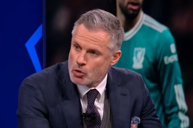 Jamie Carragher brutally claims Liverpool played like a ‘lower division team’ in PSG loss