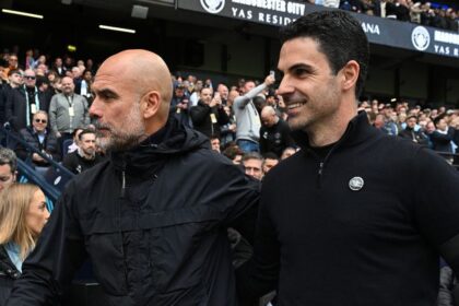 How will the Premier League title be decided if Arsenal and Man City finish level on points?