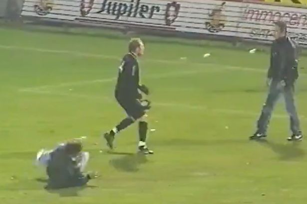 ‘I knocked out fan on loan from Arsenal – it wasn’t my best punch but I could’ve been arrested’