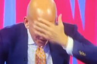 Paolo Di Canio cracks head OPEN on live TV after heated discussion with Fabio Capello