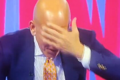 Paolo Di Canio cracks head OPEN on live TV after heated discussion with Fabio Capello