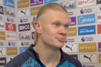 Erling Haaland admits girlfriend will be furious over Gabriel scrap – ‘A bit wrong’
