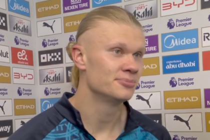 Erling Haaland admits girlfriend will be furious over Gabriel scrap – ‘A bit wrong’