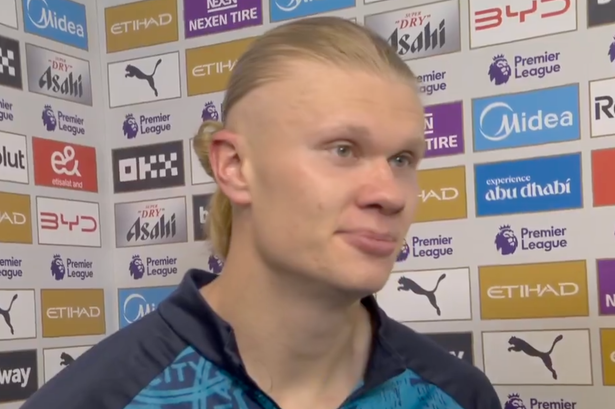 Erling Haaland admits girlfriend will be furious over Gabriel scrap – ‘A bit wrong’