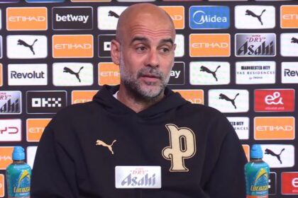 Pep Guardiola bites back at Wayne Rooney over ‘stupid’ Arsenal celebrations verdict