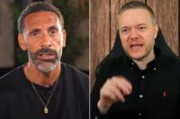 Mark Goldbridge tells Rio Ferdinand to ‘bore off’ after YouTuber’s Gary Neville link-up