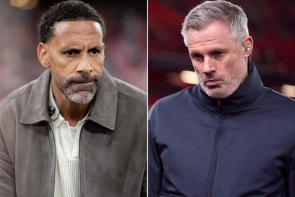 Jamie Carragher reignites Rio Ferdinand feud with brutal ‘best ever’ Premier League quip