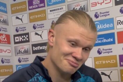Sky Sports forced to apologise for X-rated Erling Haaland interview after Man City beat Arsenal