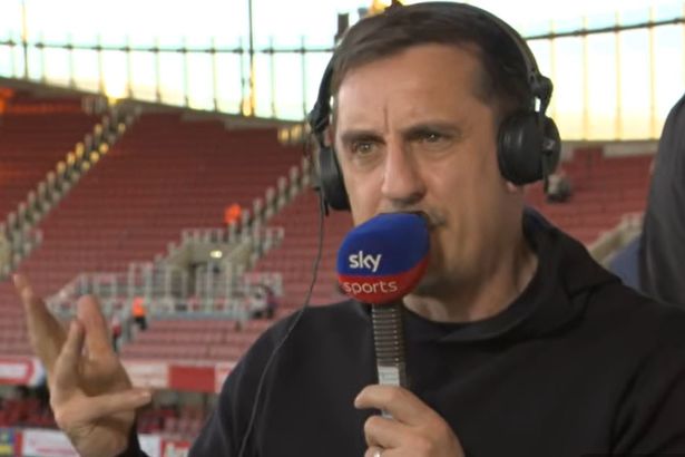 Gary Neville calls out Arsenal star for performance vs Newcastle – ‘You can’t have that’