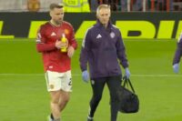 Man Utd injury blow as Luke Shaw goes off during Brentford clash