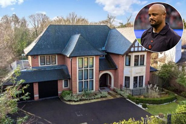 Vincent Kompany selling £3.5m mansion with pool, games room and football pitch