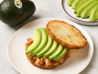 Crispy Spicy Tuna California Avocado Burger