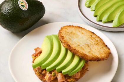 Crispy Spicy Tuna California Avocado Burger