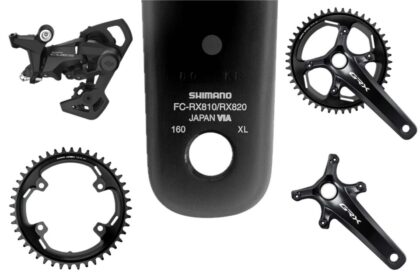 2026 Shimano GRX and CUES Updates Bring More Chainrings and Crank Lengths