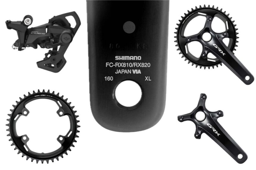 2026 Shimano GRX and CUES Updates Bring More Chainrings and Crank Lengths