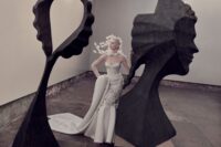 Bridal Headpieces Were Unveiled as the Breakout Trend From New York Bridal Fashion Week