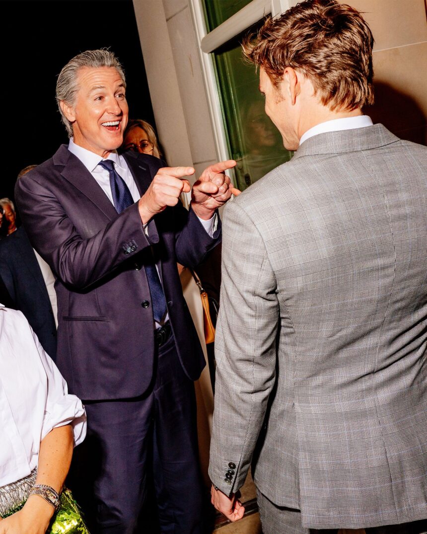 Gavin Newsom, Bari Weiss, and the Washington Power Class Gather for the Vanity Fair and CAA Party to Celebrate WHCD Weekend