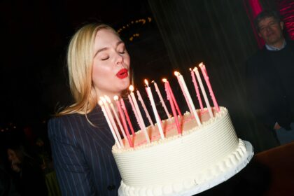 How Elle Fanning Gets Her Perfect Red Lip Right Every Time