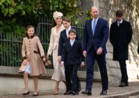 Kate Middleton and Prince William Rejoin the Royal Family on Easter