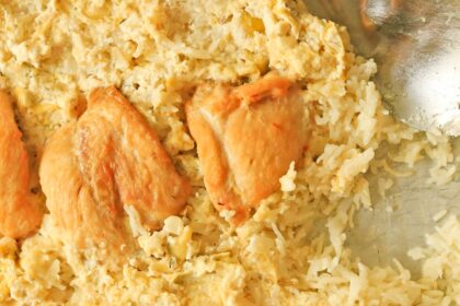 The Easy 3-Ingredient 9×13 Rice Bake I Make Every Week