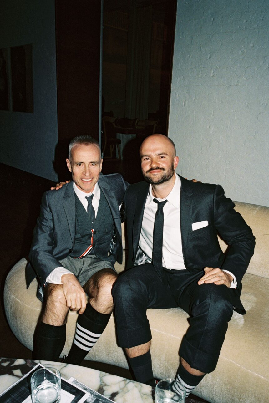 Run Club! Thom Browne and Asics Celebrated Their Collaboration with a Gallery Night