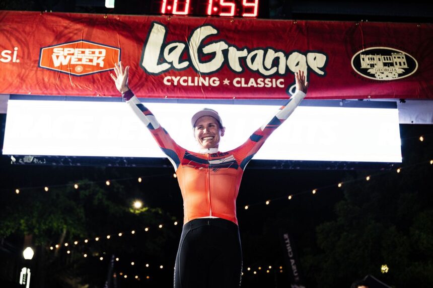 USA CRITS: Liza Ray destroys women’s field at LaGrange Classic for series lead while Marcos Mendez earns second win in three races