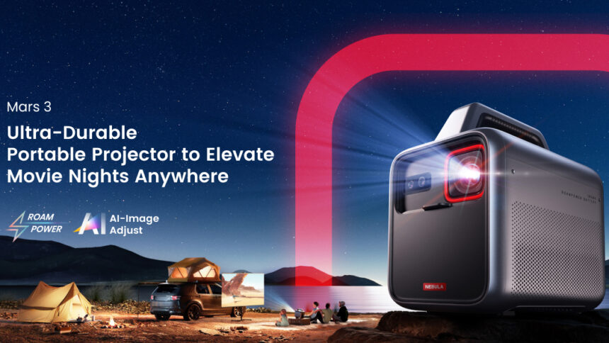 Save 0 on the premium Nebula Mars 3 Portable Projector