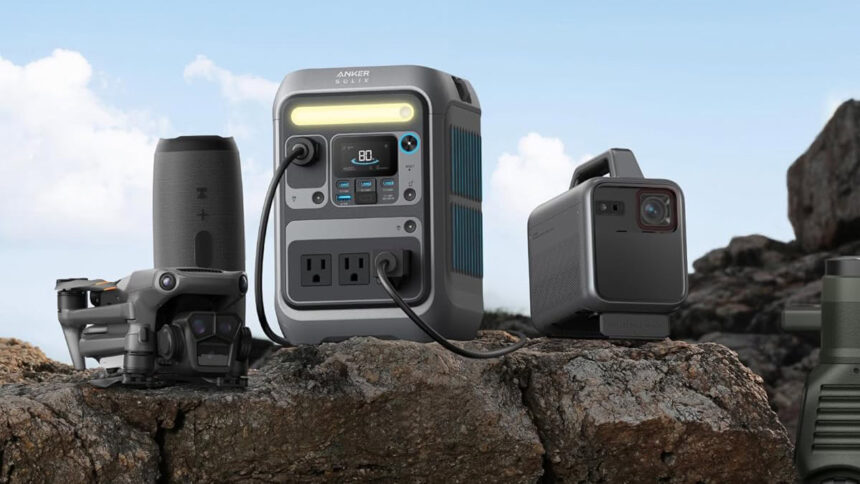 You have 8 hours to save 23% on the Anker SOLIX C300 Portable Power Station