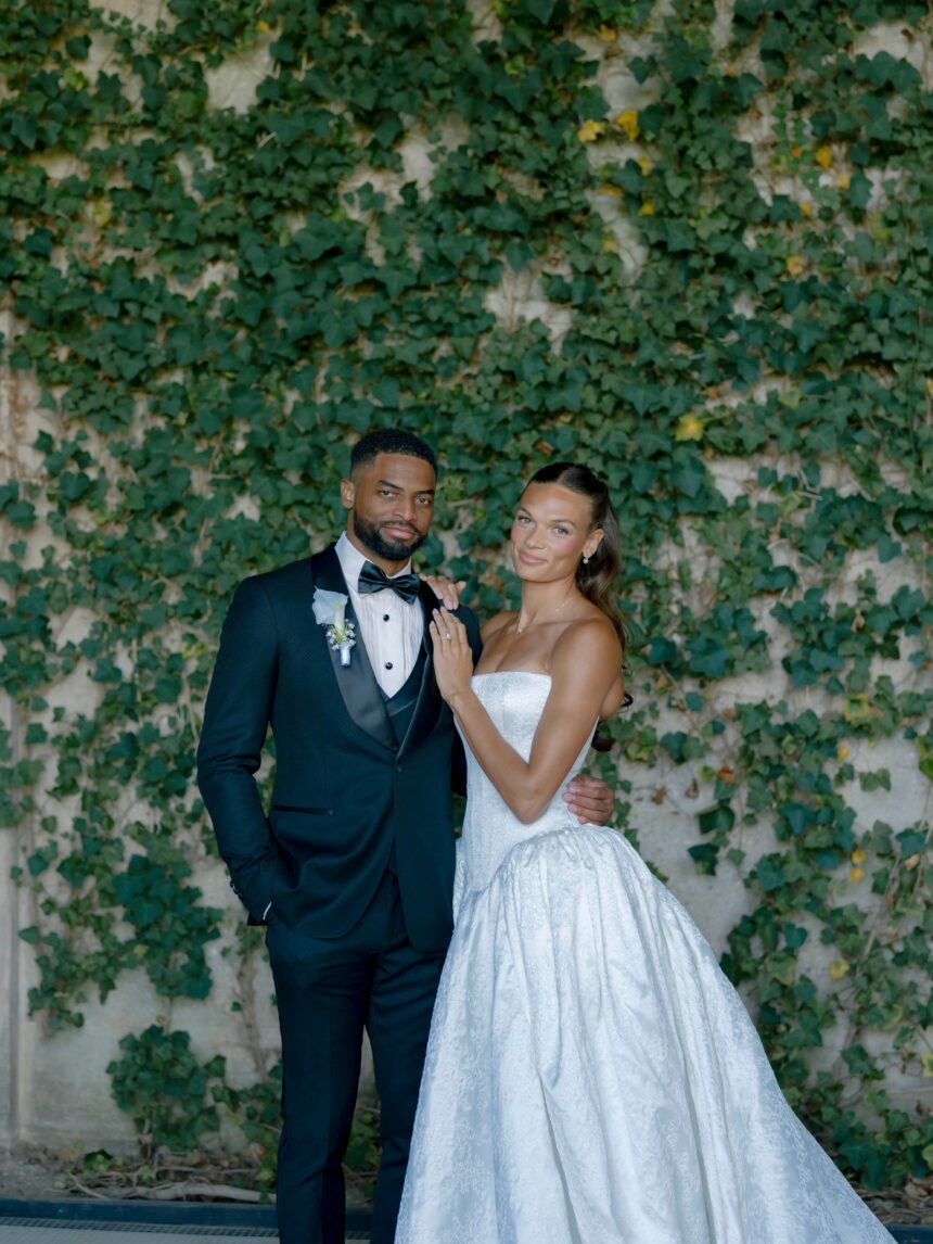 Inside Olympian Anna Hall and NFL Player Darius Slayton’s Wedding at Oheka Castle