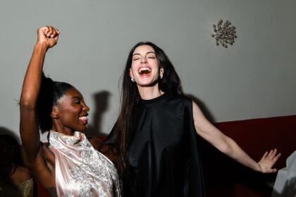 Pop Star Energy! ﻿Anne Hathaway Danced the Night Away at the Mother Mary Premiere and After-Party