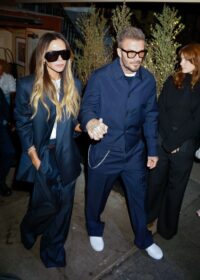 David and Victoria Beckham Have Two Very Different Takes on Monochrome Dressing