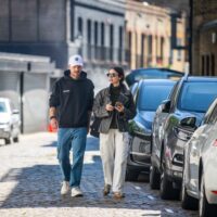 Lily Collins Reminds Us She Is the Anti-Emily Cooper With Her Mom-Off-Duty Style