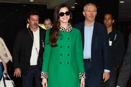 Anne Hathaway Concludes Her ‘Devil Wears Prada 2’ Run With a Familiar Coat