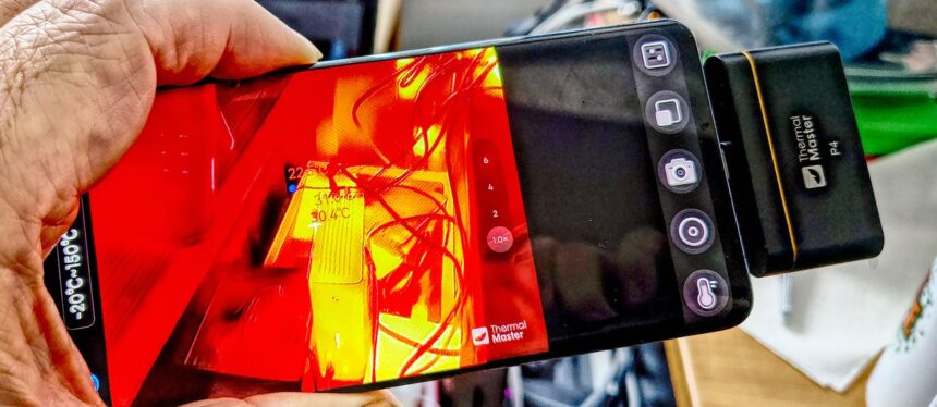 Thermal Master P4 review: Easily the best phone-connected thermal camera yet, but it’s not perfect