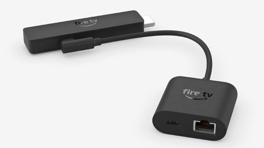 Amazon’s new Ethernet adapter highlights a major Fire TV Stick limitation