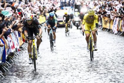 ‘It made me realise that I had something left in my legs’ – Wout van Aert reveals how beating Tadej Pogačar at the Tour de France paved the way for Paris-Roubaix triumph
