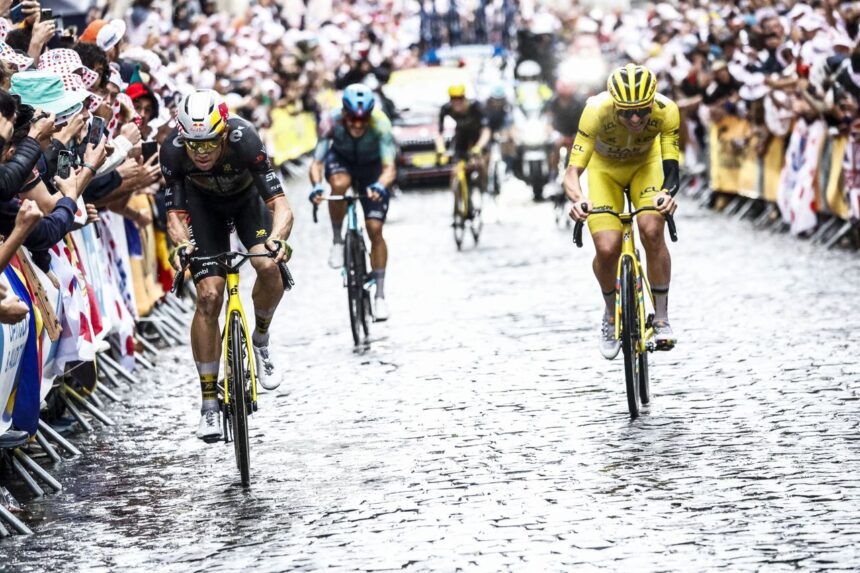 ‘It made me realise that I had something left in my legs’ – Wout van Aert reveals how beating Tadej Pogačar at the Tour de France paved the way for Paris-Roubaix triumph
