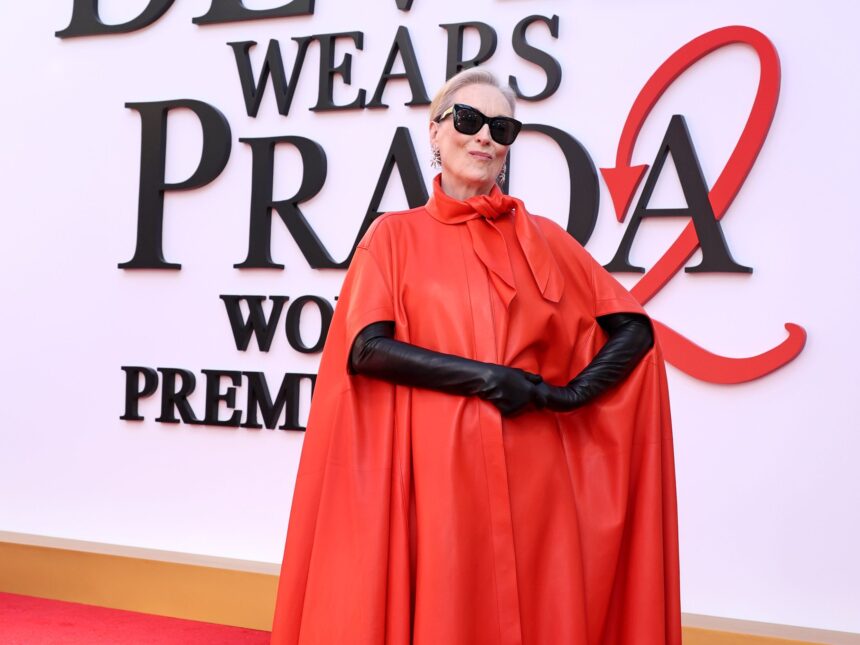 Meryl Streep Brings Caped Drama to The Devil Wears Prada 2’s New York Premiere