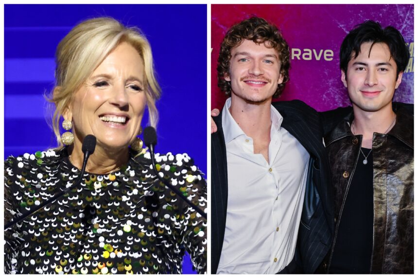 Jill Biden Bids ,000 For Chance to Win ‘Heated Rivalry’ Walk-On Role During LGBTQ Benefit Auction