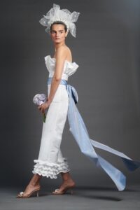 Batsheva First-Ever Bridal Collection Brings Ruffles, Bows, and Swiss Dots to the Aisle