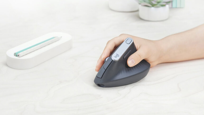 Save yourself wrist pain and  with this Logitech MX Vertical Mouse deal