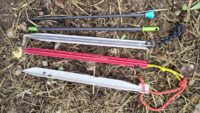 These Stakes Weigh Two Grams Each. But Will They Hold Your Tent Down?